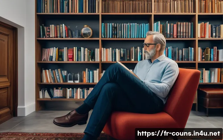 상담심리사와 정신과 상담의 실제 차이 - A professional psychologist conducting a therapy session in a cozy, softly lit private office in Fra...